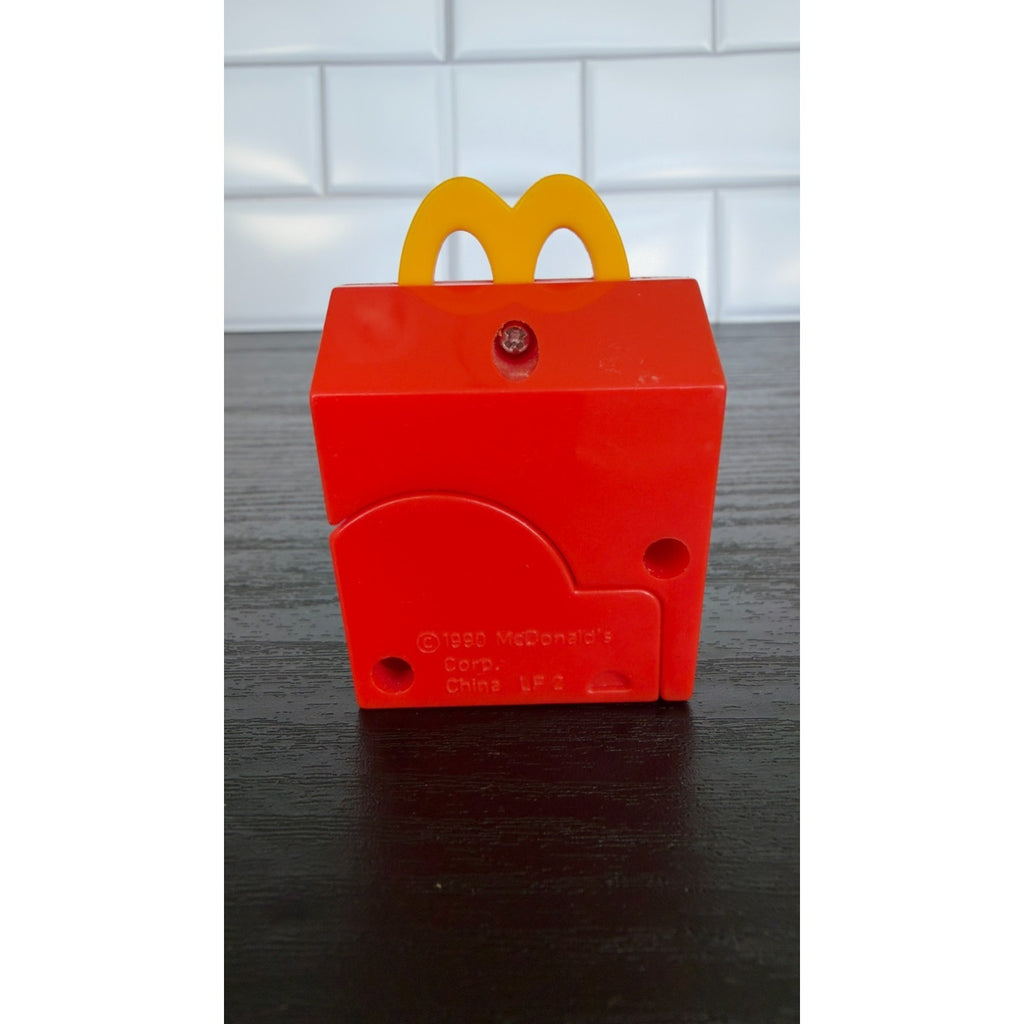 Vintage 2019 Happy Meal Dino Transformer Red/Yellow box