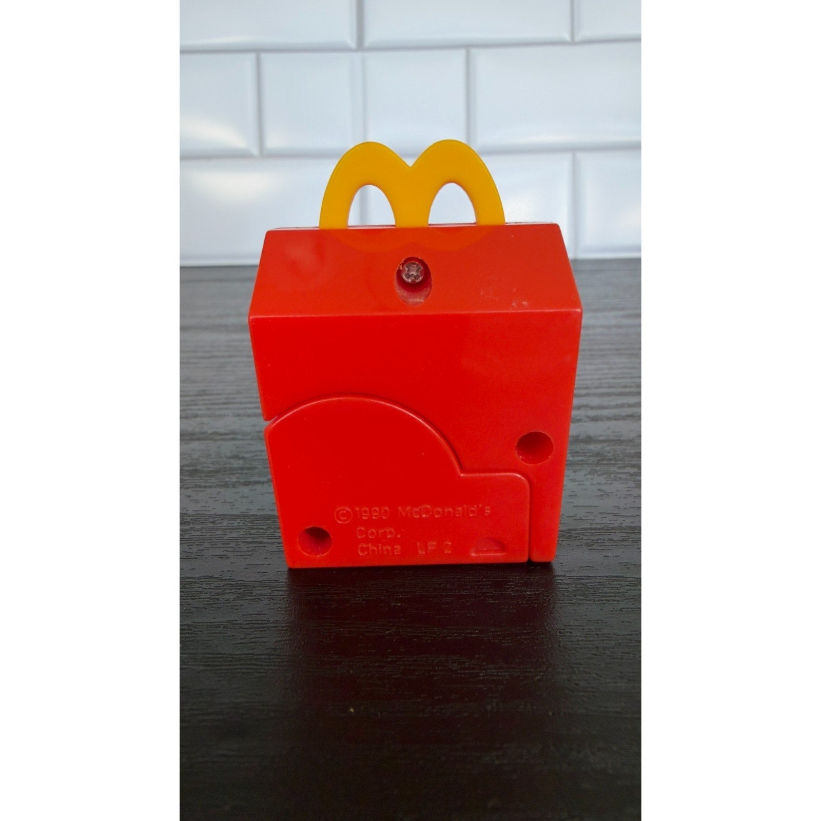 Vintage 2019 Happy Meal Dino Transformer Red/Yellow box