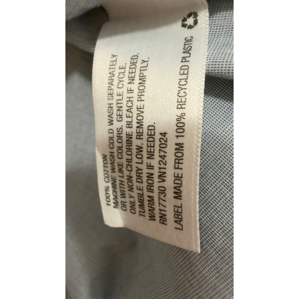 Goodfellow & Co Men's Large Northrop Light Blue Long Sleeve Button-Down Shirt