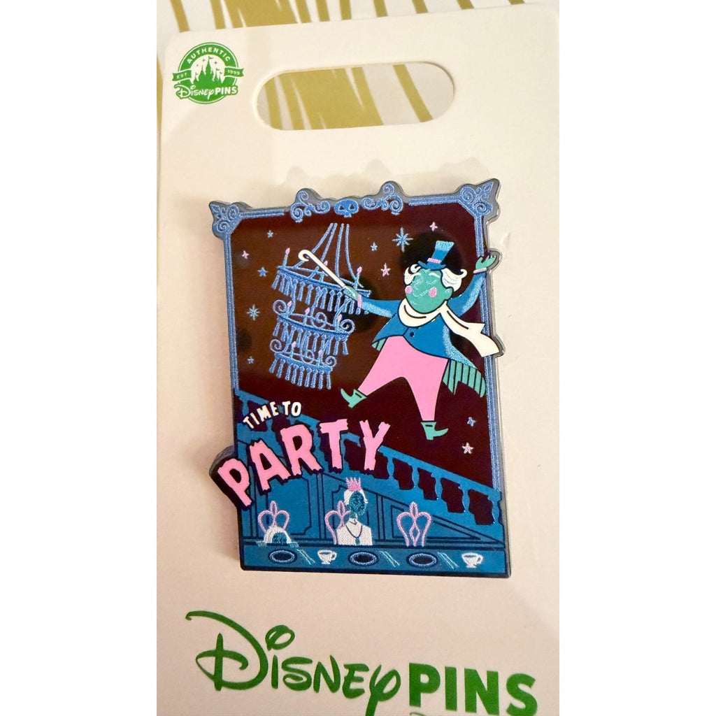 Disney Parks 2023 Pickwick Time to Party Haunted Mansion Grand Hall Pin