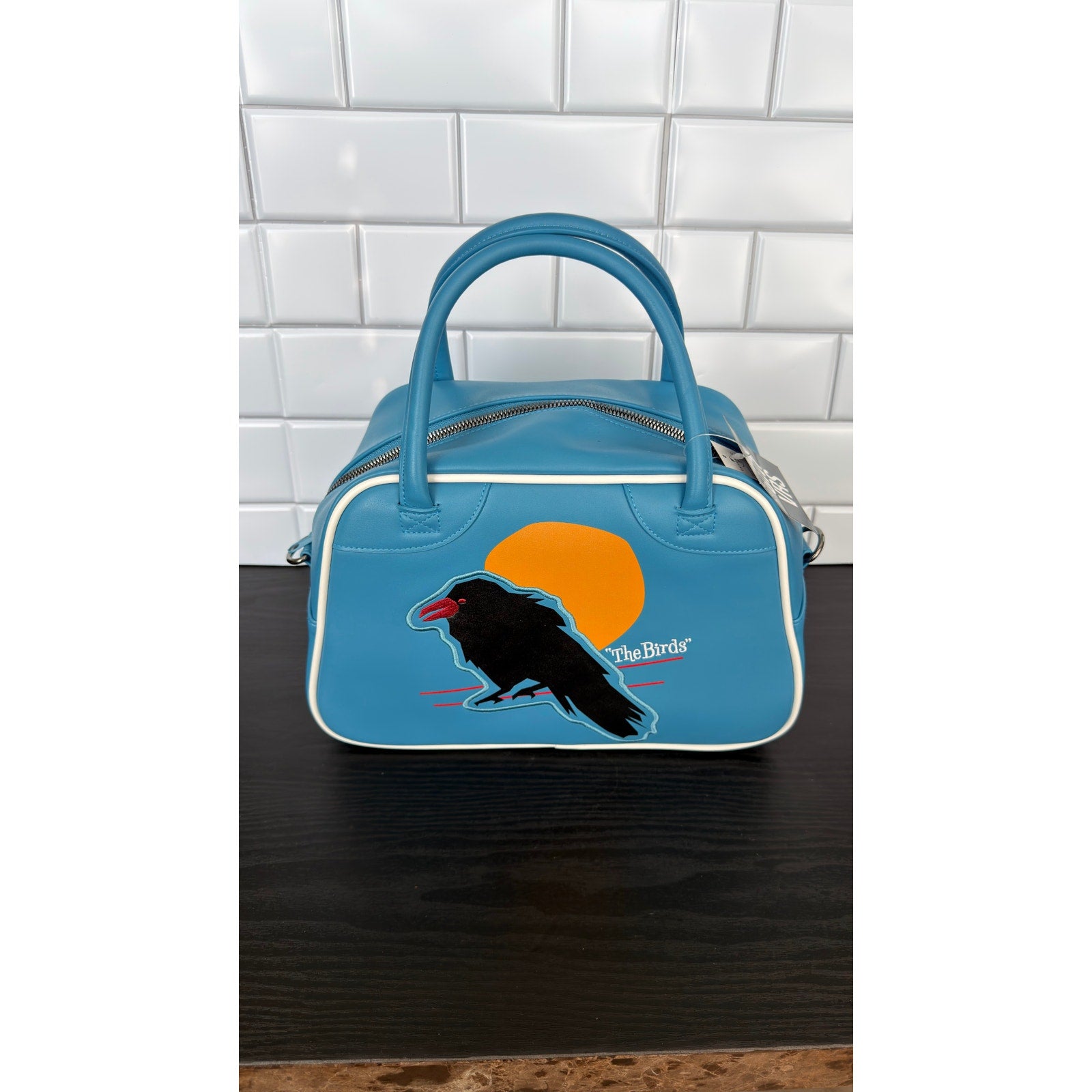 Alfred Hitchcock The Birds Bowling Bag and Coin Purse Set NWT