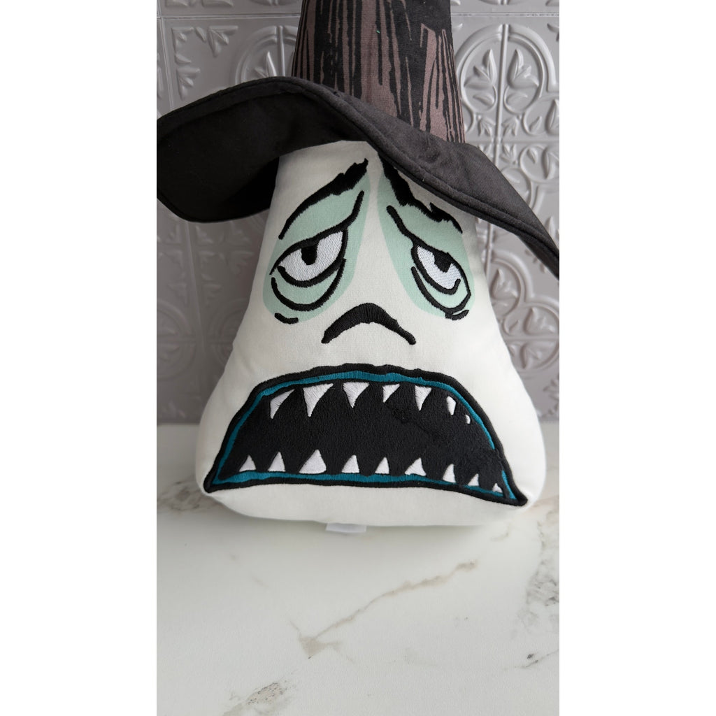 Disney Parks Nightmare Before Christmas Mayor 2-Sided Plush Throw Pillow NWT