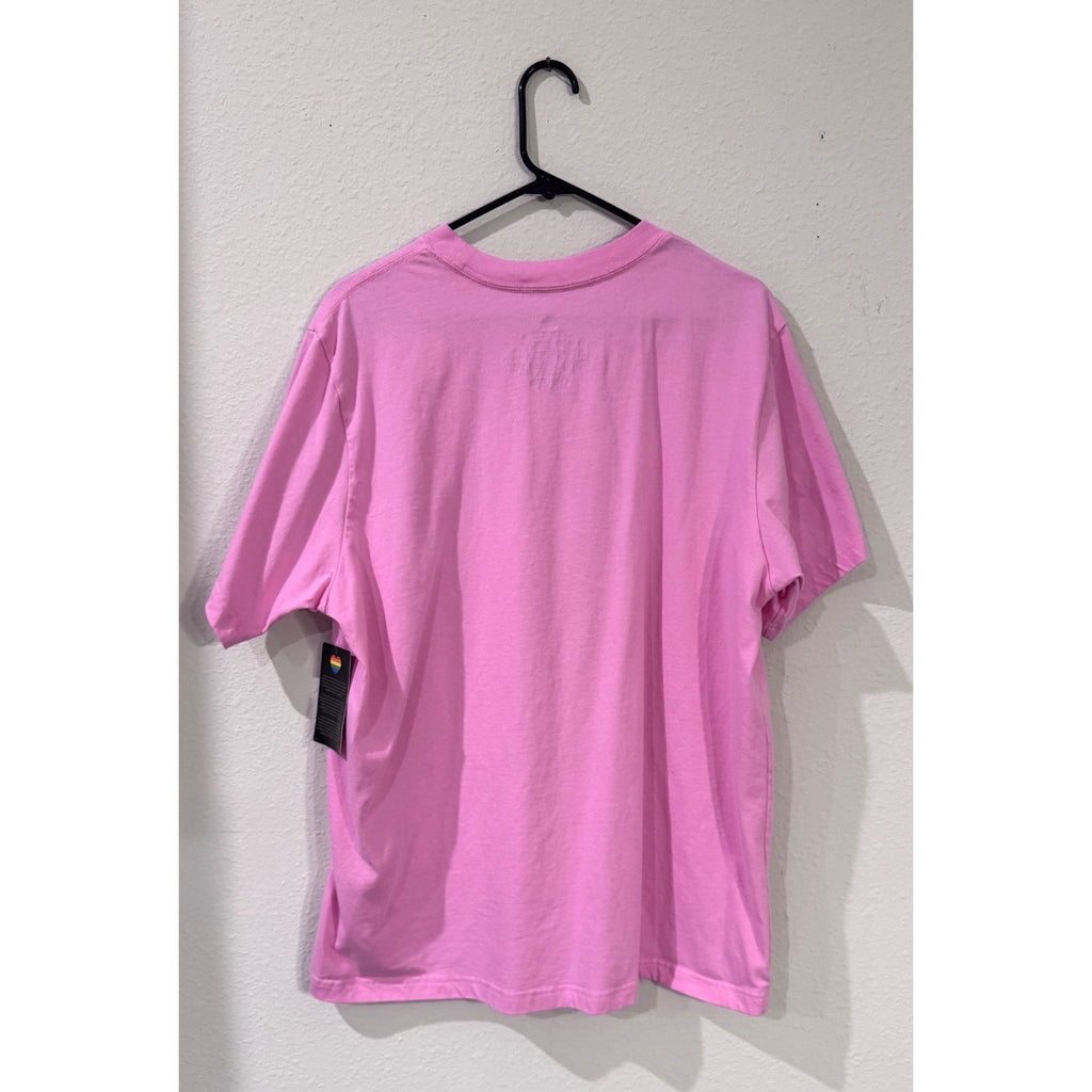 Disney Pride Mickey Mouse Icon T-Shirt XL Pink Intersectional Flag Tee NWT