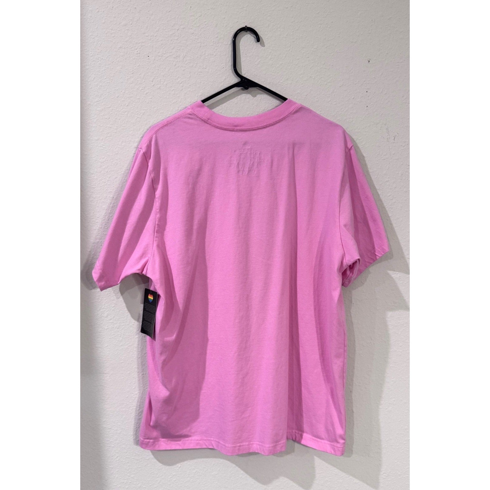 Disney Pride Mickey Mouse Icon T-Shirt XL Pink Intersectional Flag Tee NWT
