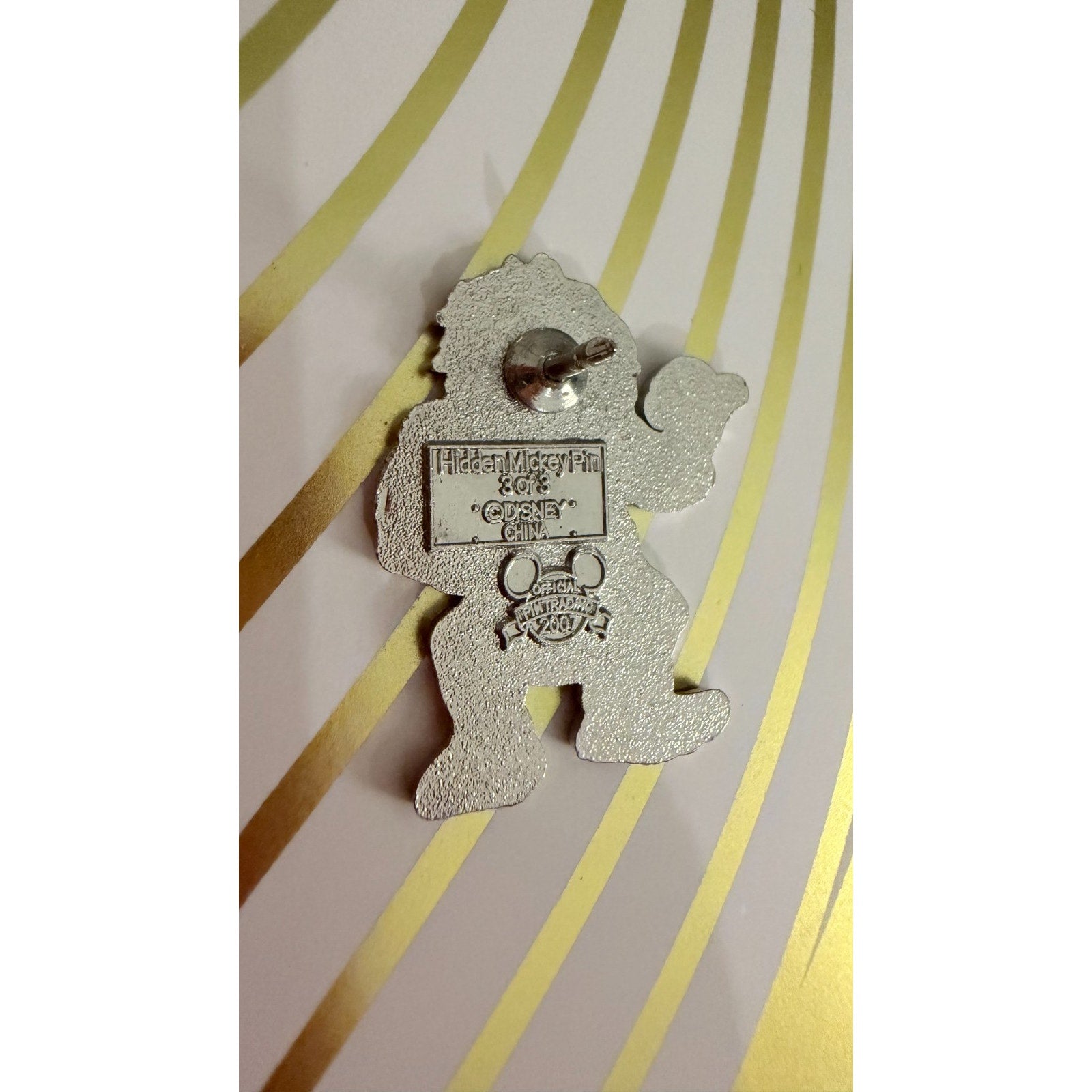 Disney Parks 2007 Hidden Mickey 3/3 Ghost Gus (Hitchhiking Ghost) Pin