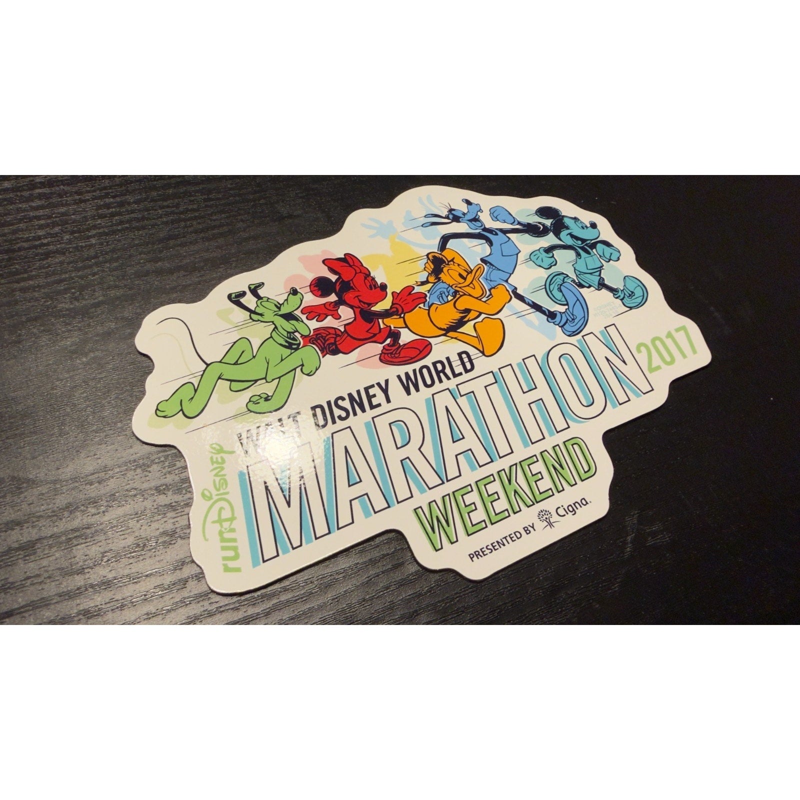 Disney Parks Walt Disney World Marathon Weekend 2017 Car Magnet NWOT