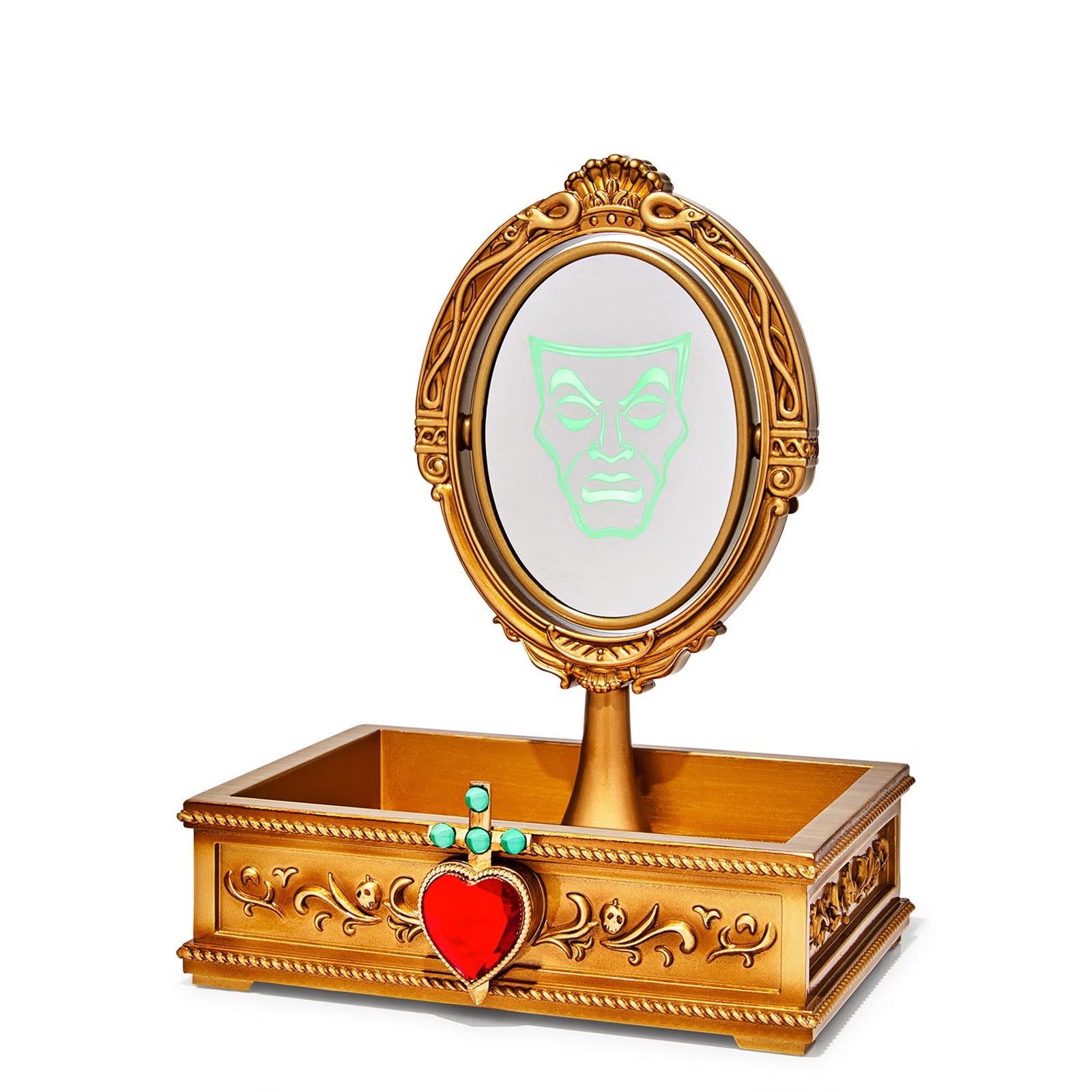 NWT BBW Disney Villains EVIL QUEEN LIGHT-UP Magic Mirror Body Care Tray