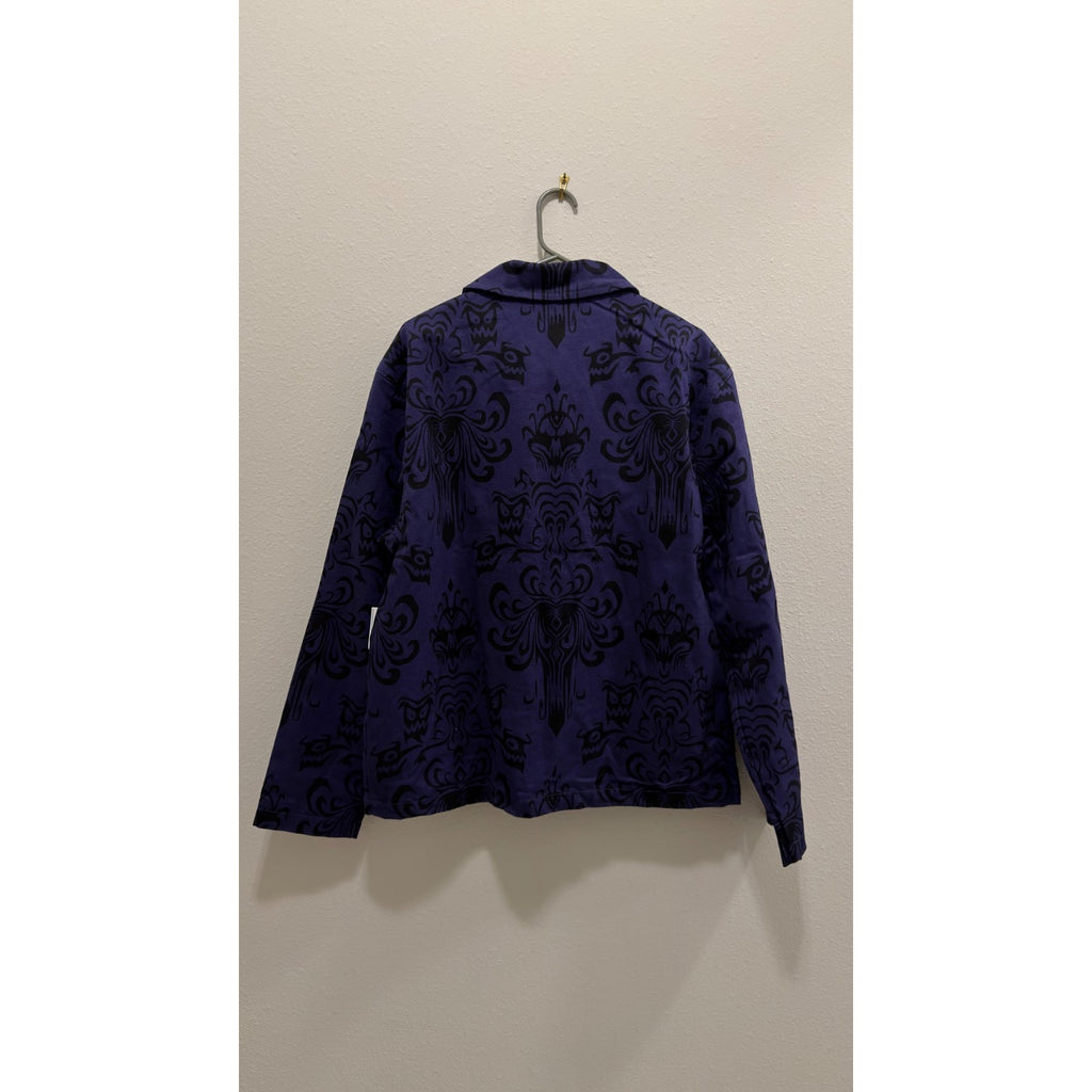 NEW Disney Parks The Haunted Mansion Wallpaper Jacket - Adult Medium