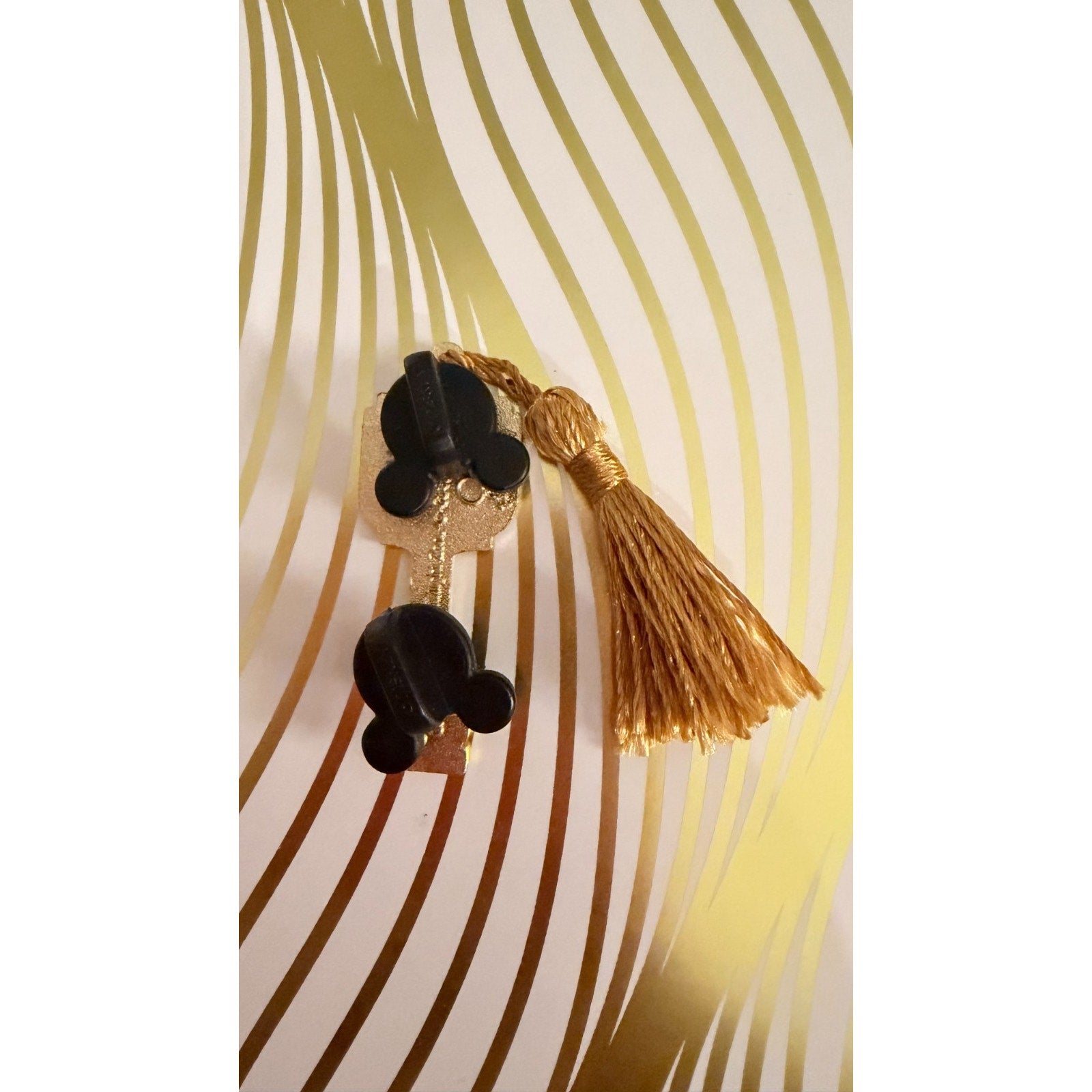 Disney Parks 2014 Haunted Mansion Key with Tassel Pin