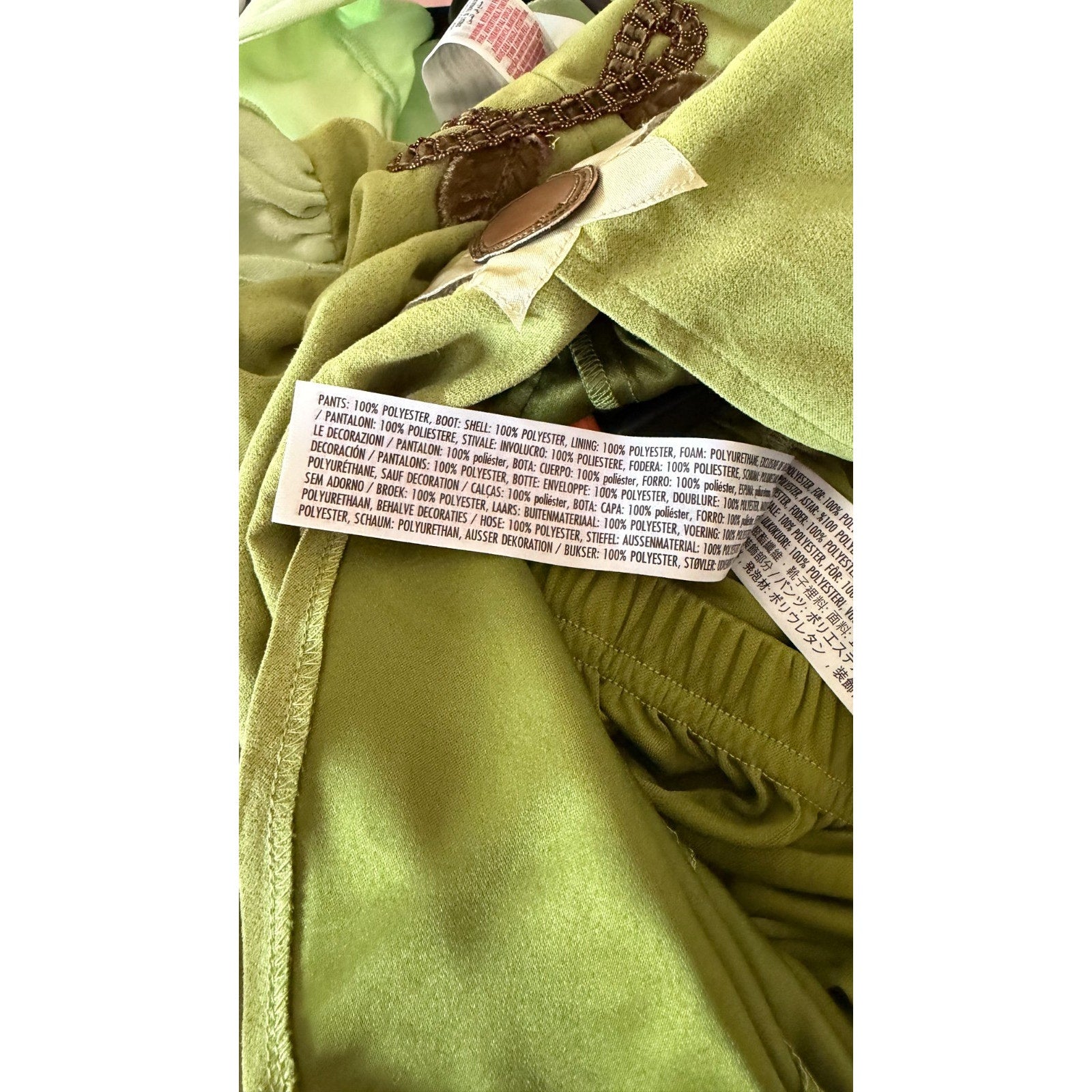 NEW Disney Store Prince Naveen Costume - Princess & Frog Boys Size 9/10