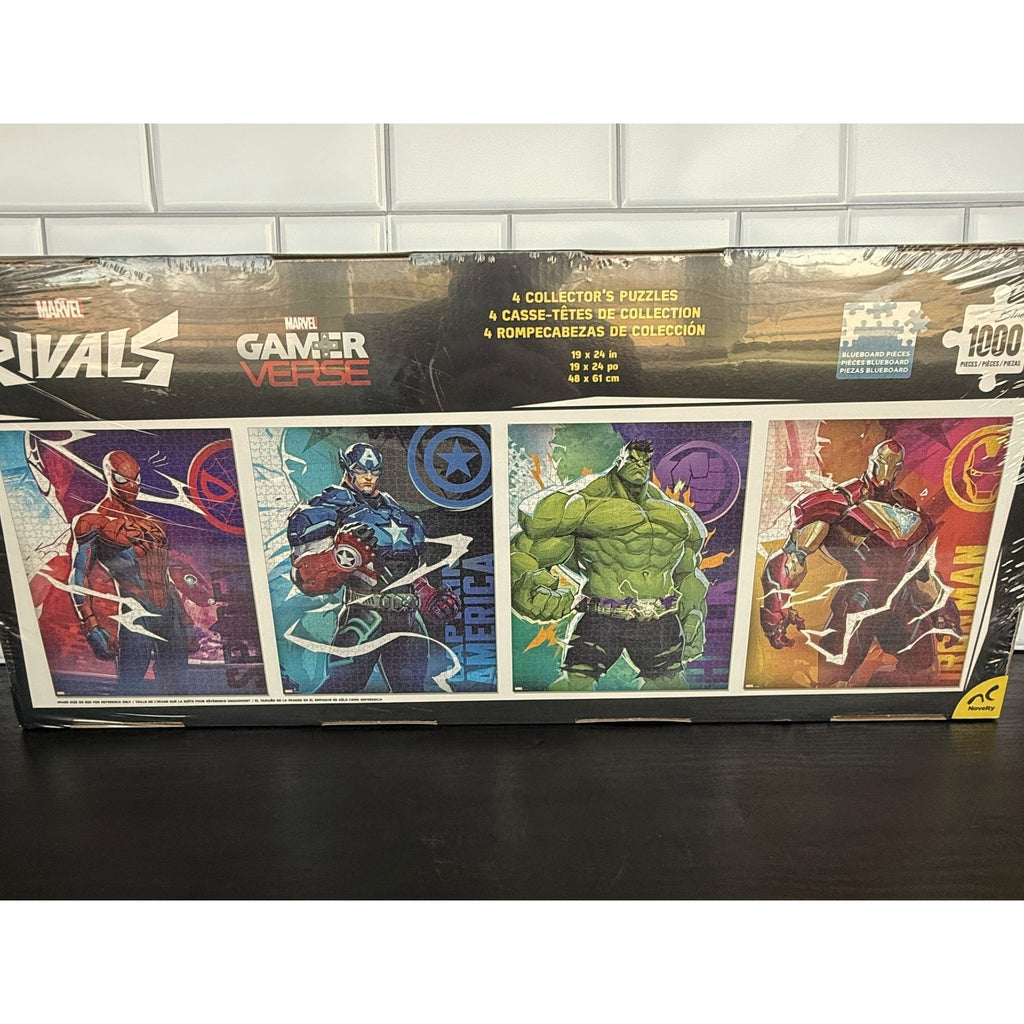 Marvel Rivals 4-Pack Puzzle Set – 4,000 Pieces Total NEW