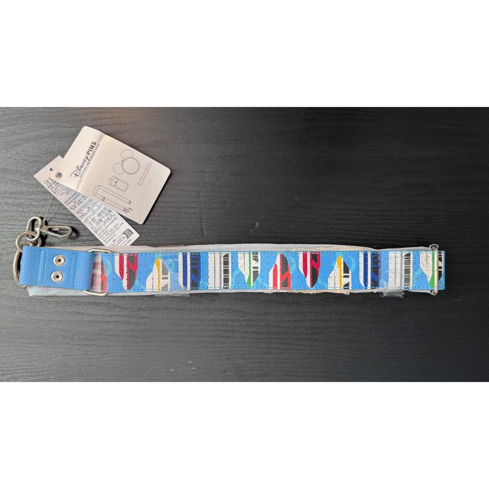Disney Parks Monorail Pin Strap Pin Trading Gear Belt Strap Accessory New