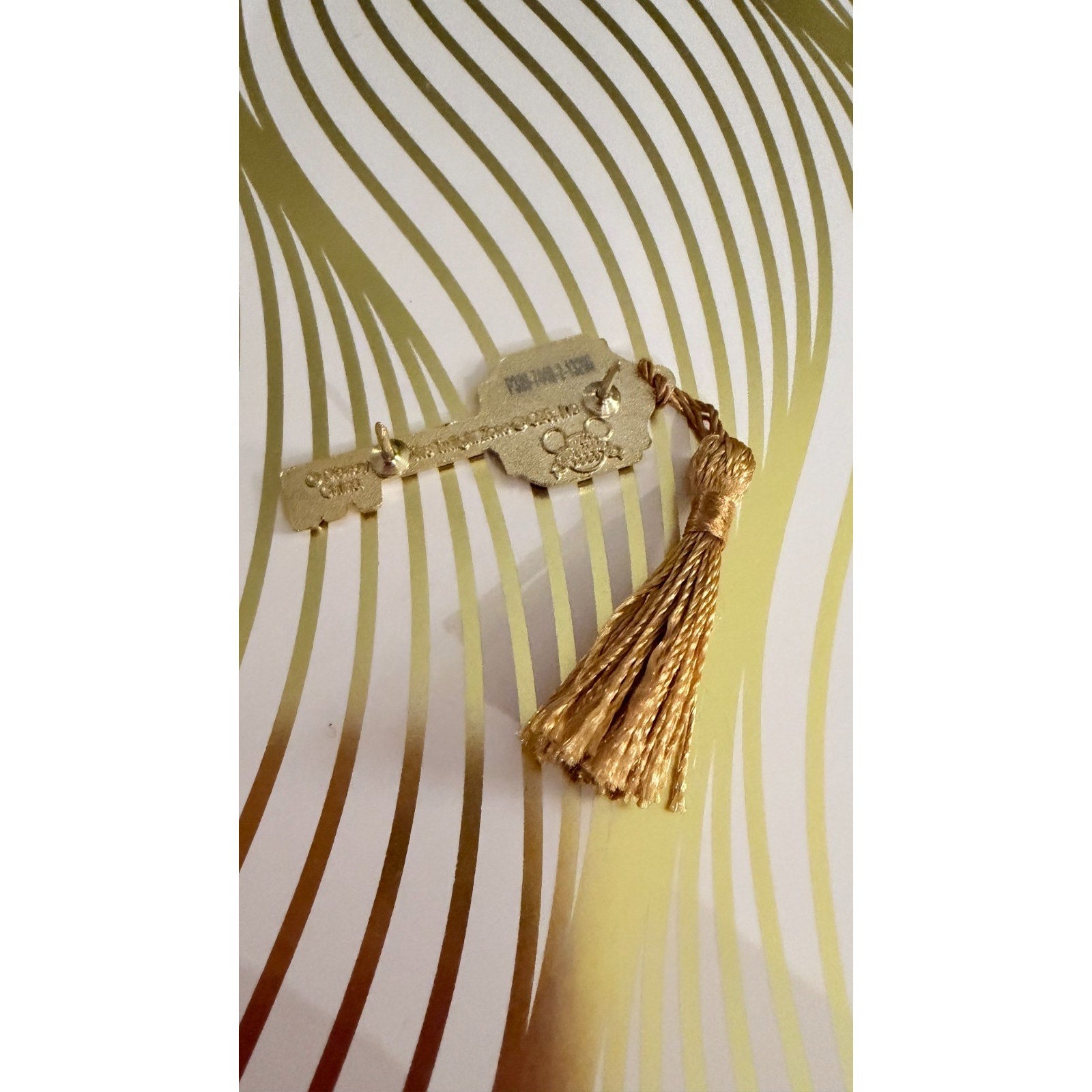 Disney Parks 2014 Haunted Mansion Key with Tassel Pin