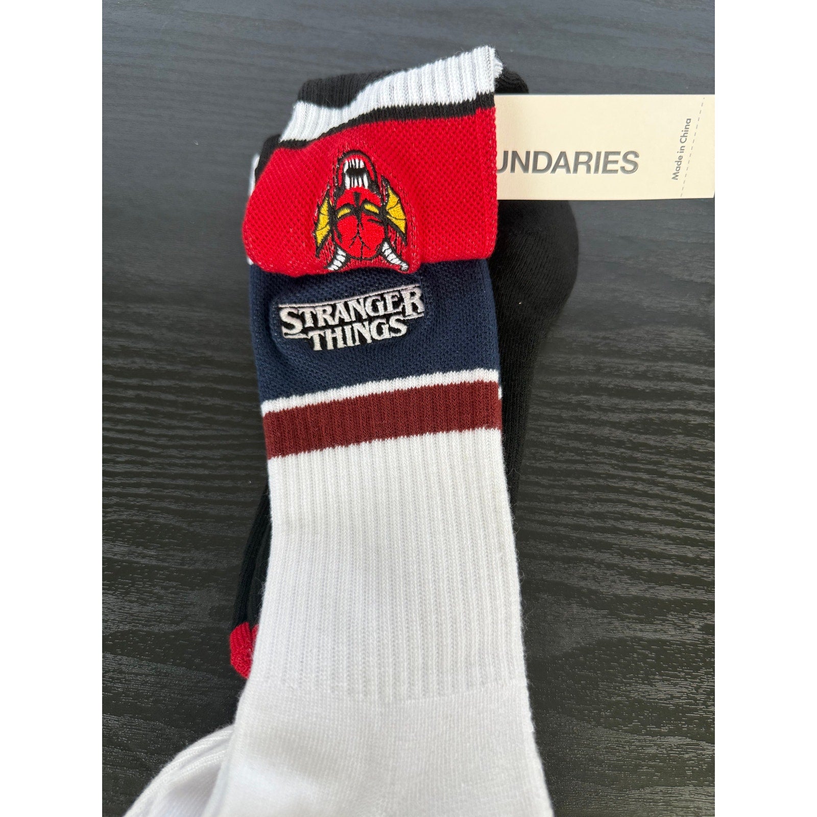Netflix Stranger Things Hellfire Club Socks – 2-Pack NWT