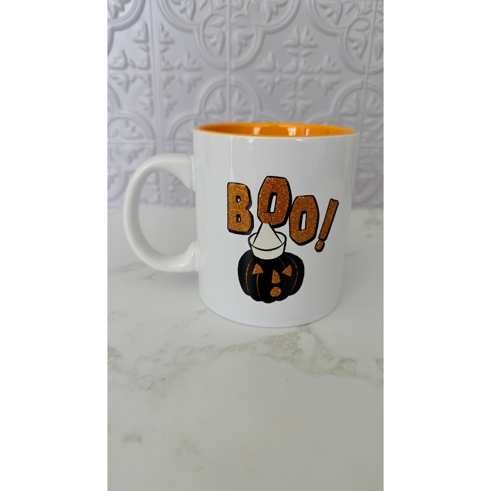 Disney Winnie the Pooh Halloween Witch "BOO!" Ceramic Mug 20oz NWT