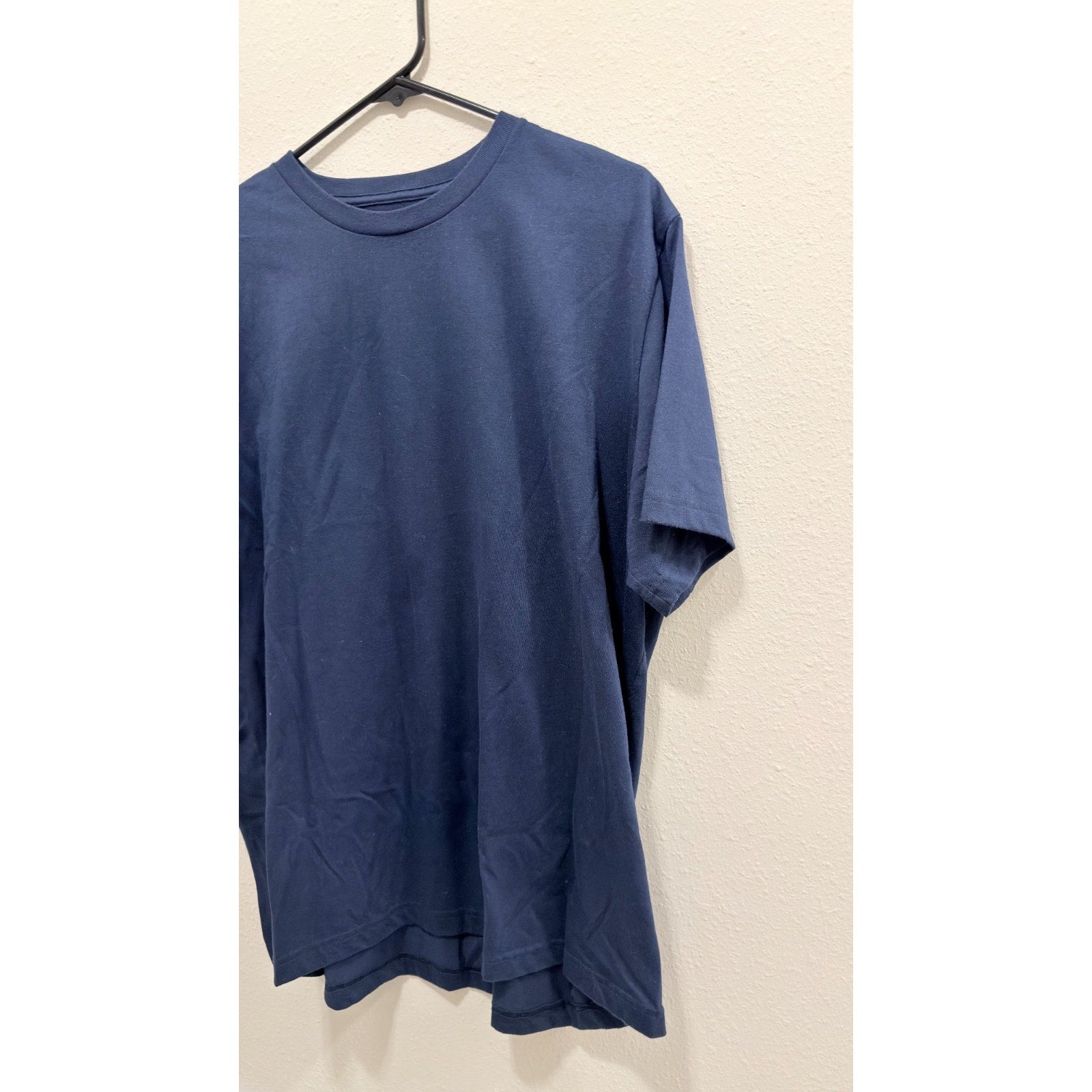George Men’s Crewneck T-Shirt Bundle - 2 Pack - Size XL - Navy & Light Blue
