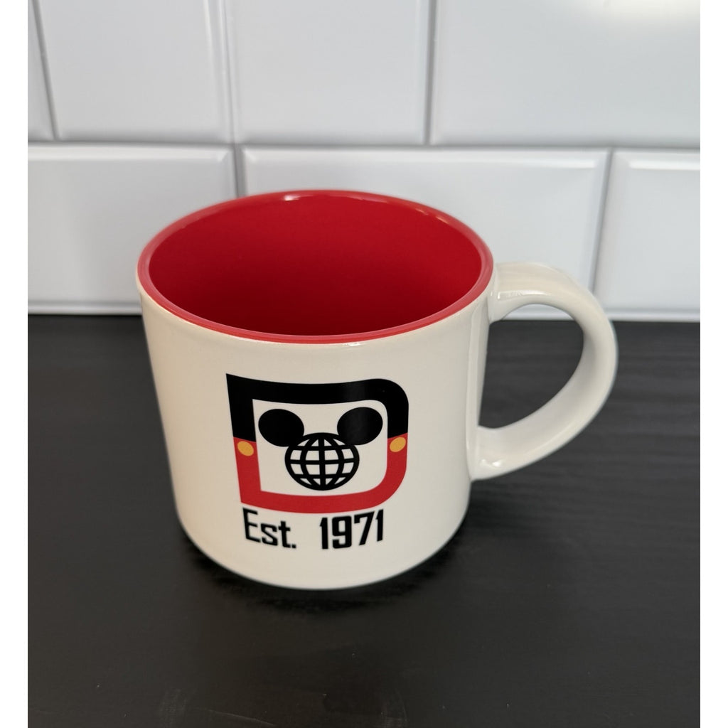 Disney Parks Walt Disney World Est. 1971 Logo Coffee Mug NEW
