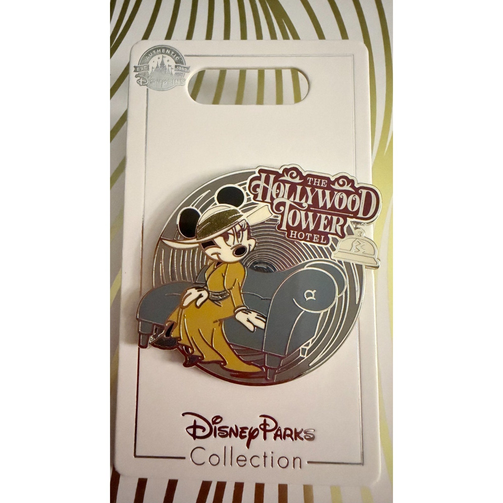 Disney Parks 2022 Hollywood Tower Hotel Minnie Mouse Pin Tower of Terror