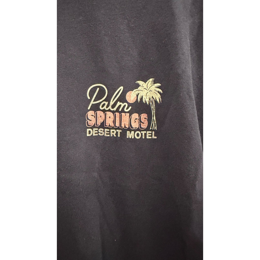 Hollister Men's Boxy Cut Palm Springs Desert Motel T-shirt - XL - Preowned