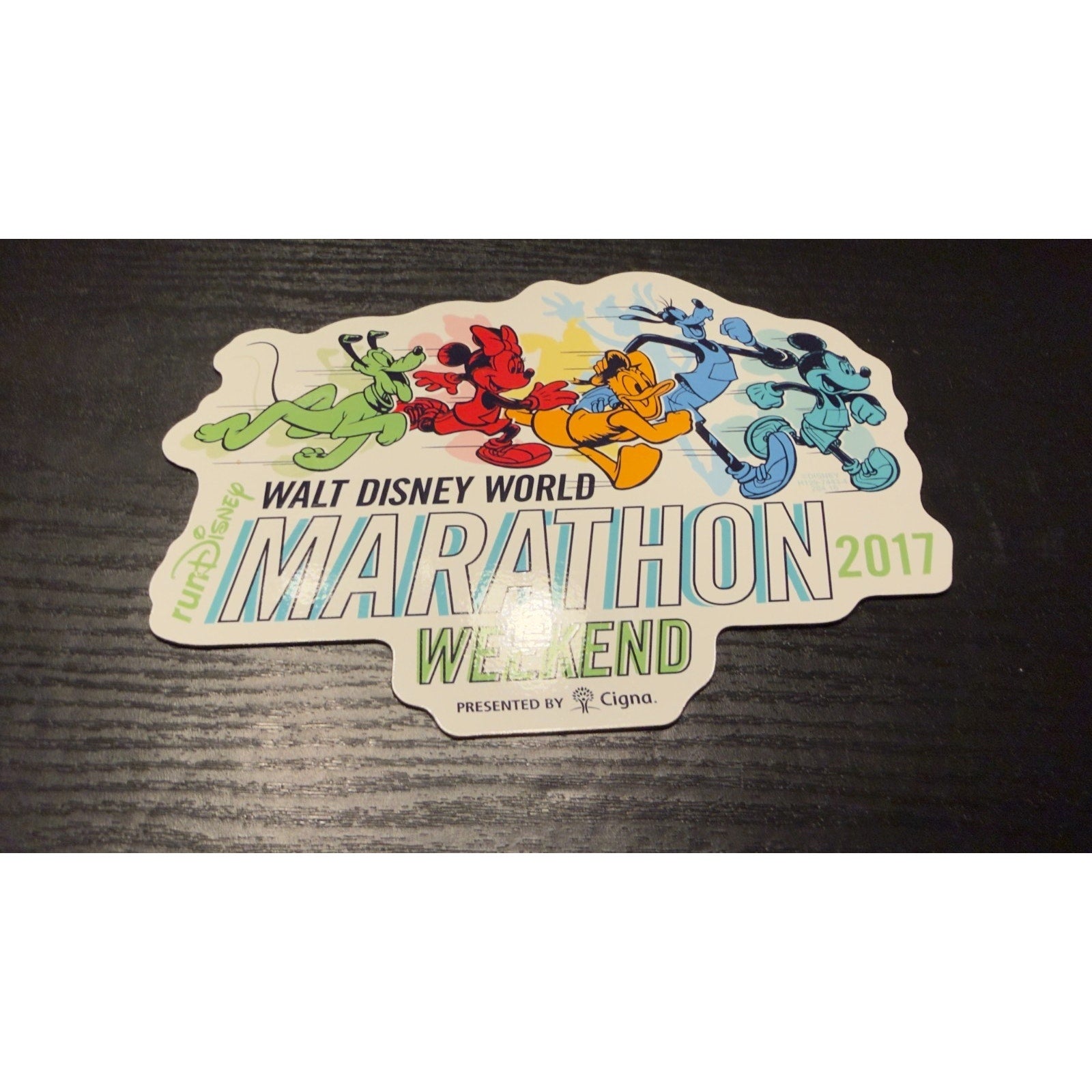 Disney Parks Walt Disney World Marathon Weekend 2017 Car Magnet NWOT