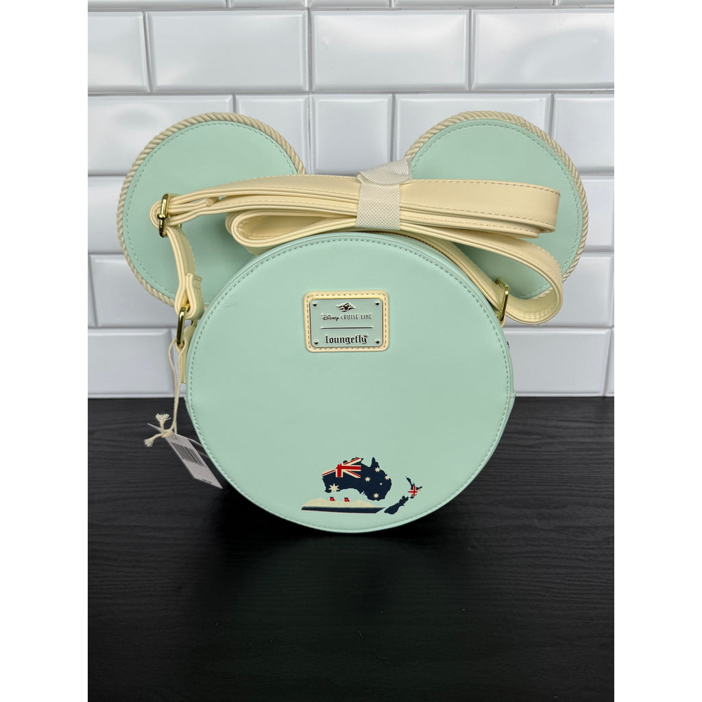 Loungefly Disney Cruise Line Mickey Friends Australia/New Zealand Crossbody NWT