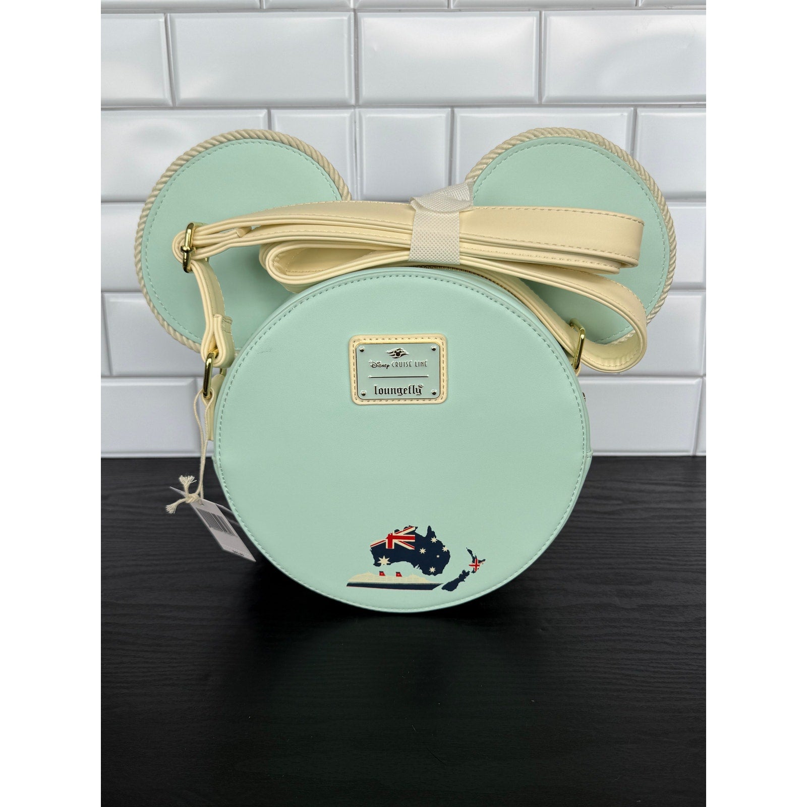 Loungefly Disney Cruise Line Mickey Friends Australia/New Zealand Crossbody NWT