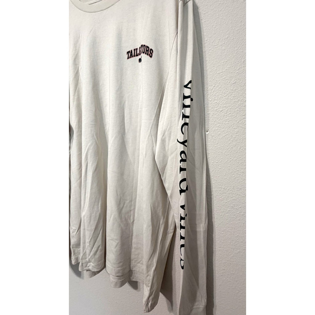 NWT Vineyard Vines "Tailgators" Long-Sleeve Pocket Tee Large