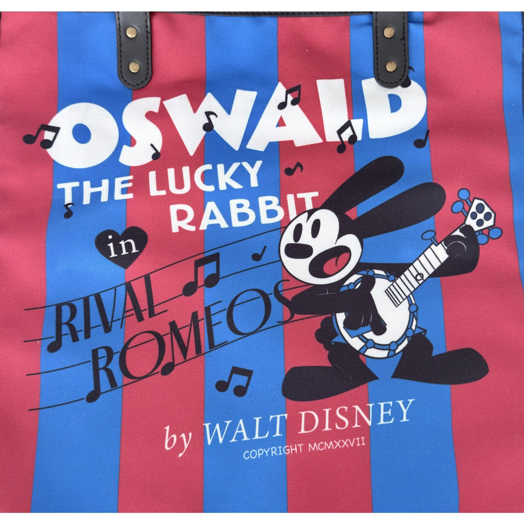 Disney100 Oswald the Lucky Rabbit "Rival Romeos" Tote Bag NEW