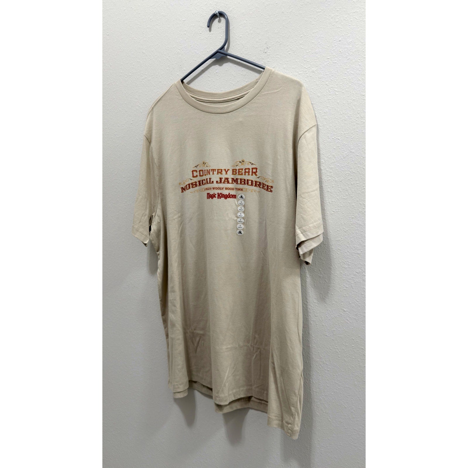 Disney Parks Country Bear Musical Jamboree Magic Kingdom T-Shirt Adult Large NWT