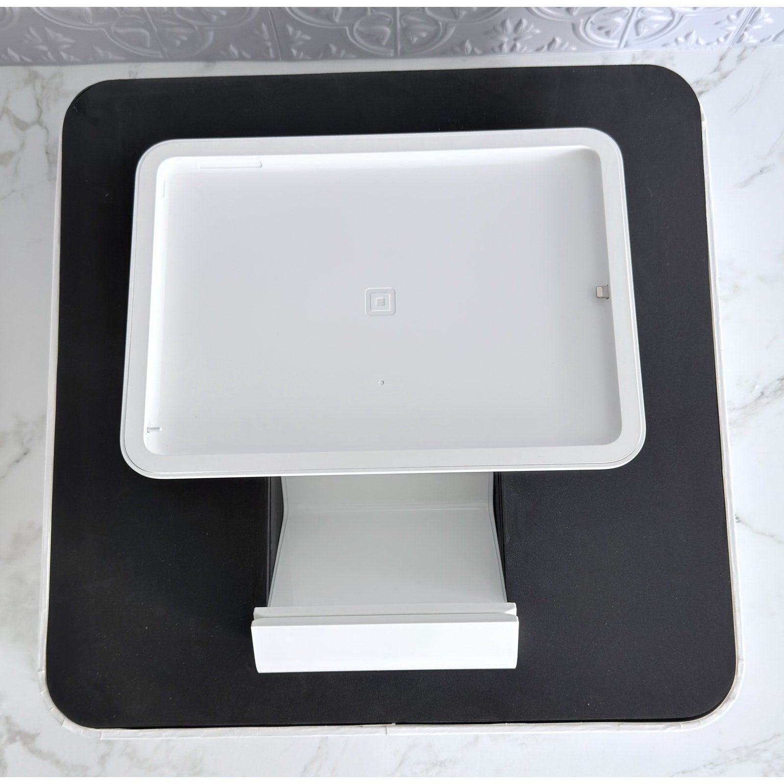 Square Stand POS Point of Sale for Apple iPad Air with Lightning Connector - White