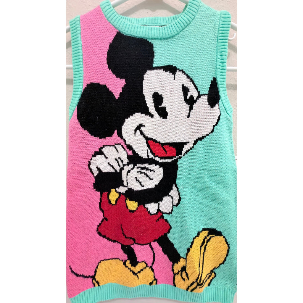 Disney Mickey & Co. Girls Mickey Mouse Sweater Dress Size 4 NWT