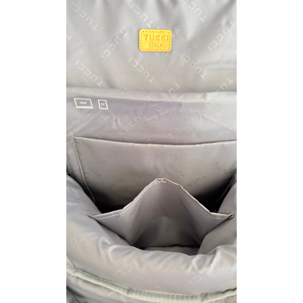 TUCCI Italy Track Master Backpack With Padded Straps NEW