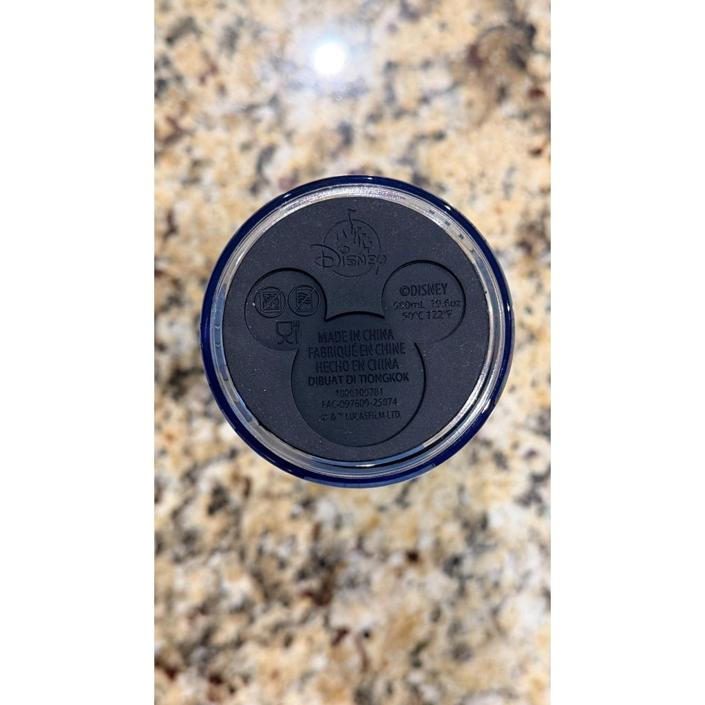 NEW Disney Parks Walt Disney World 2025 Four Parks 20oz Clear Plastic Tumbler