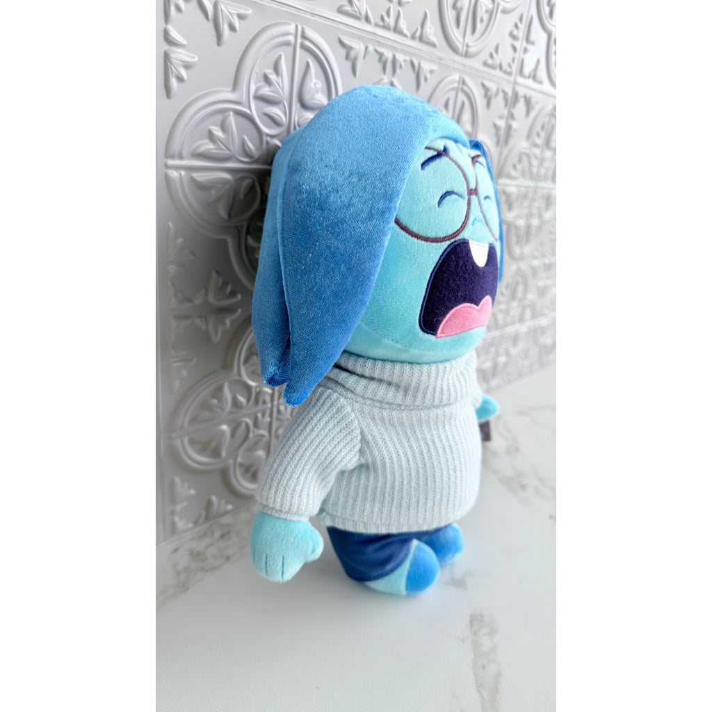 Disney Pixar Inside Out 2 Sadness Plush 11" Small Stuffed Animal New
