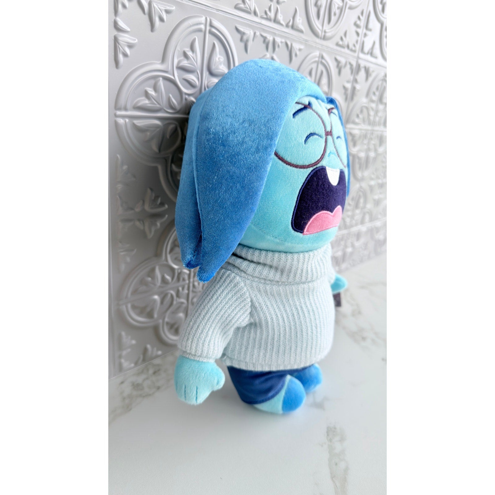 Disney Pixar Inside Out 2 Sadness Plush 11" Small Stuffed Animal New