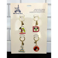 Disney Parks Vault Collection 50th Anniversary 4-Pack Keychains - New
