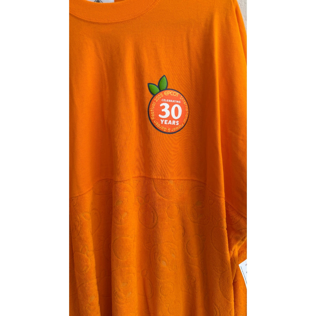 Disney Parks x Spirit Jersey 2025 EPCOT Flower & Garden Orange Bird Large