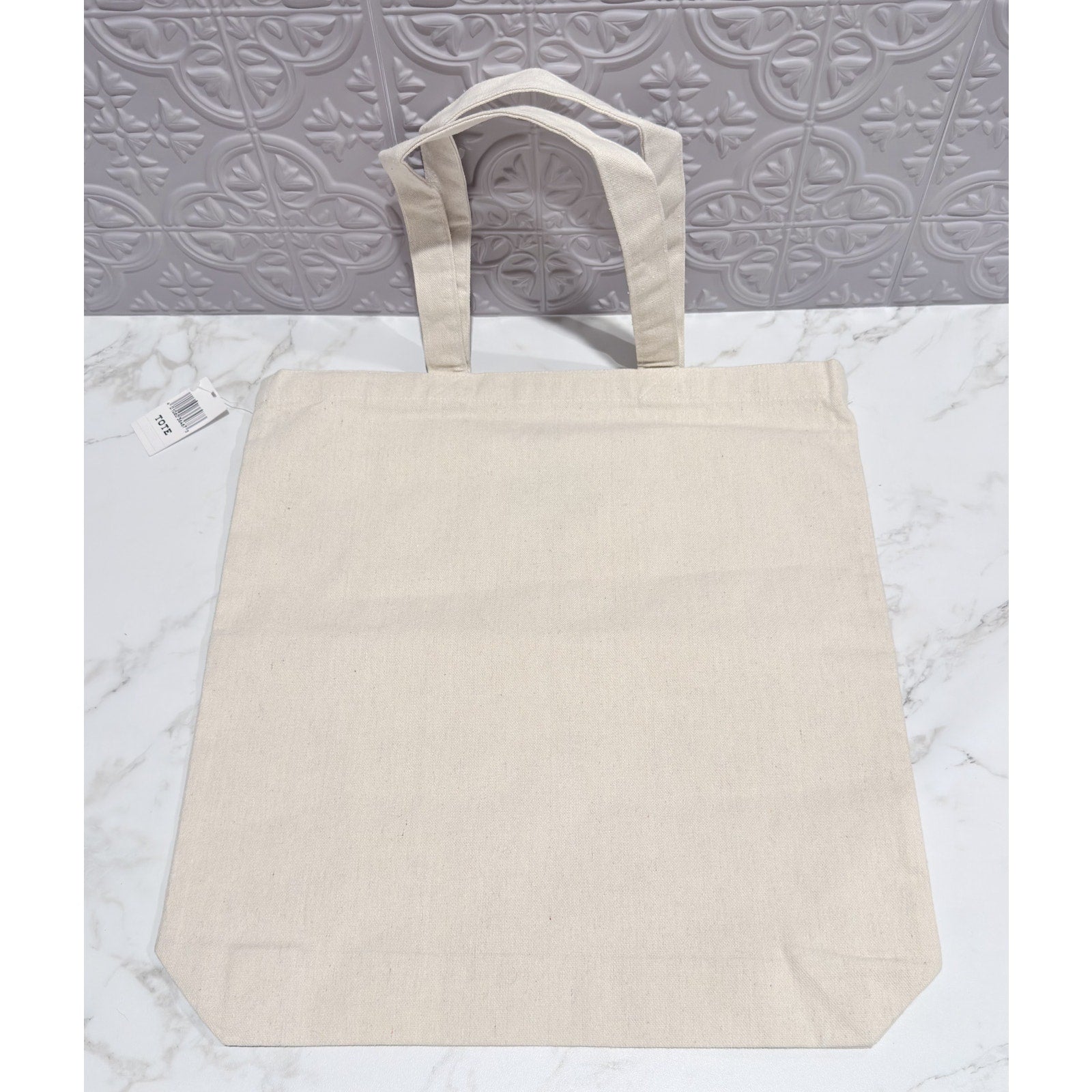 Walt Disney World "Park Ready" Mickey Ear Hat Canvas Tote Bag NEW