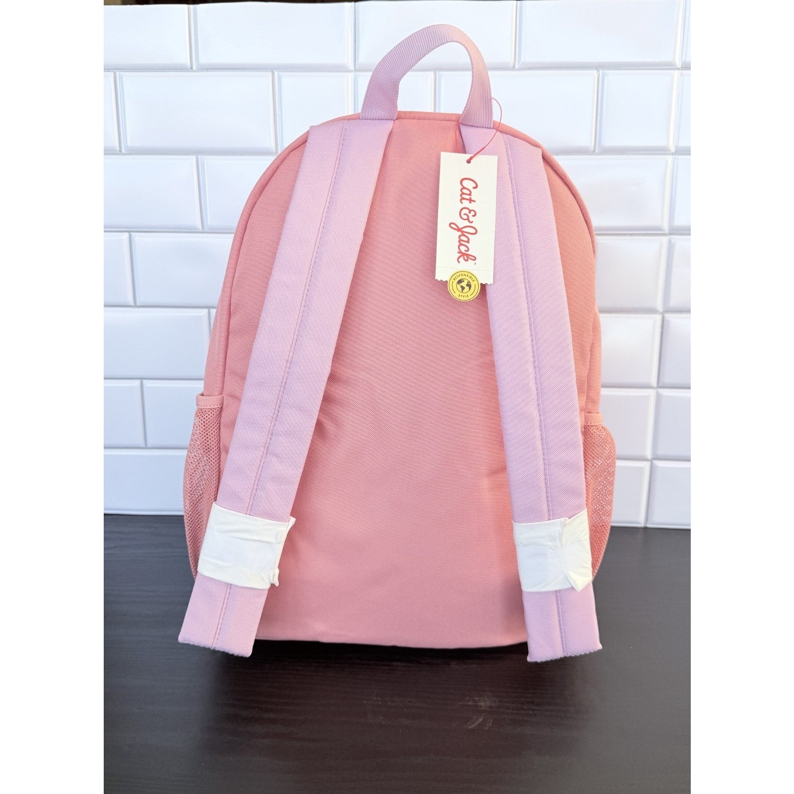 NEW! Cat & Jack™ Girls' 16" Two Pocket Backpack - NWT