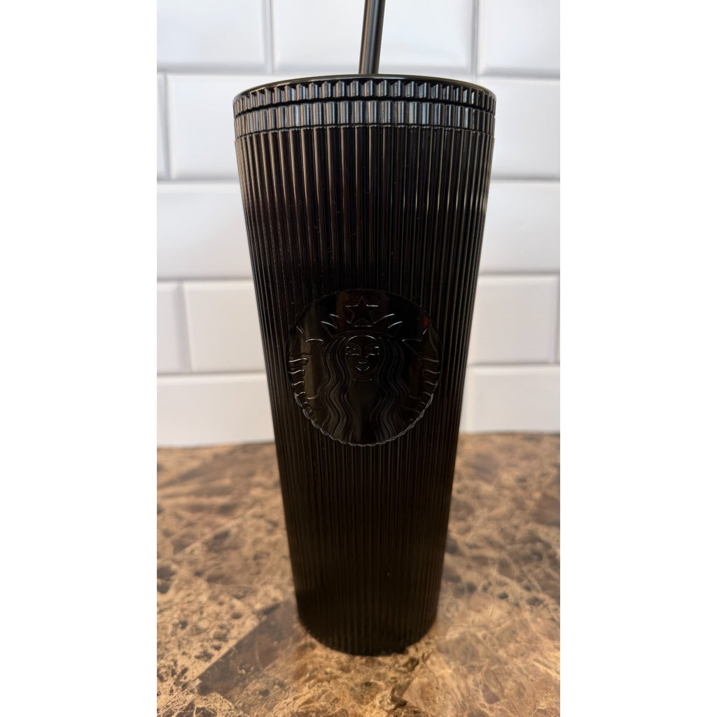 Starbucks 2021 Black Matte Studded Venti Tumbler - 24 oz