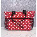 Disney Parks WDW Minnie Mouse XOXO Polka Dots Tote Bag NEW