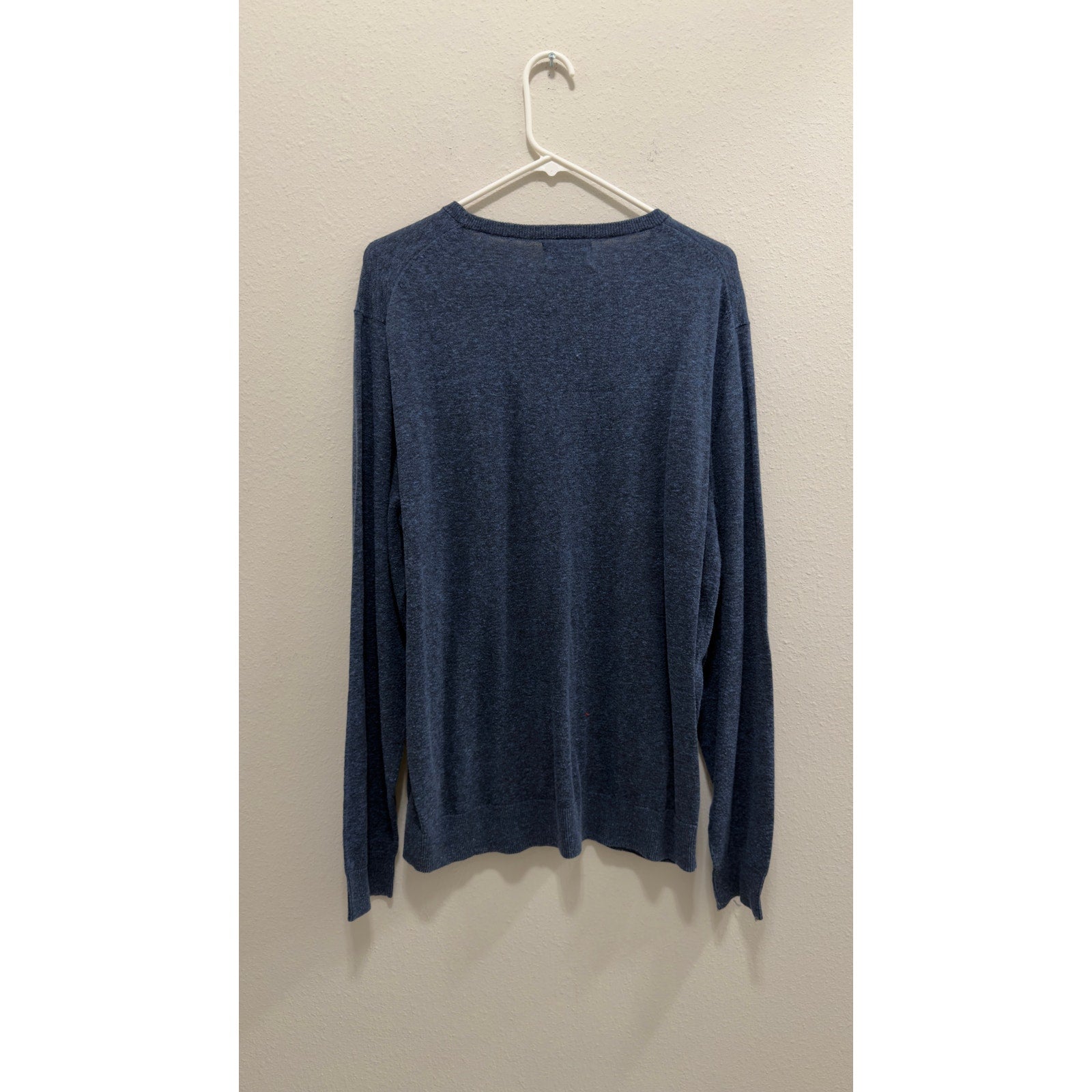 Old Navy Men's Crewneck Pullover Sweater Heathered Blue Size XL