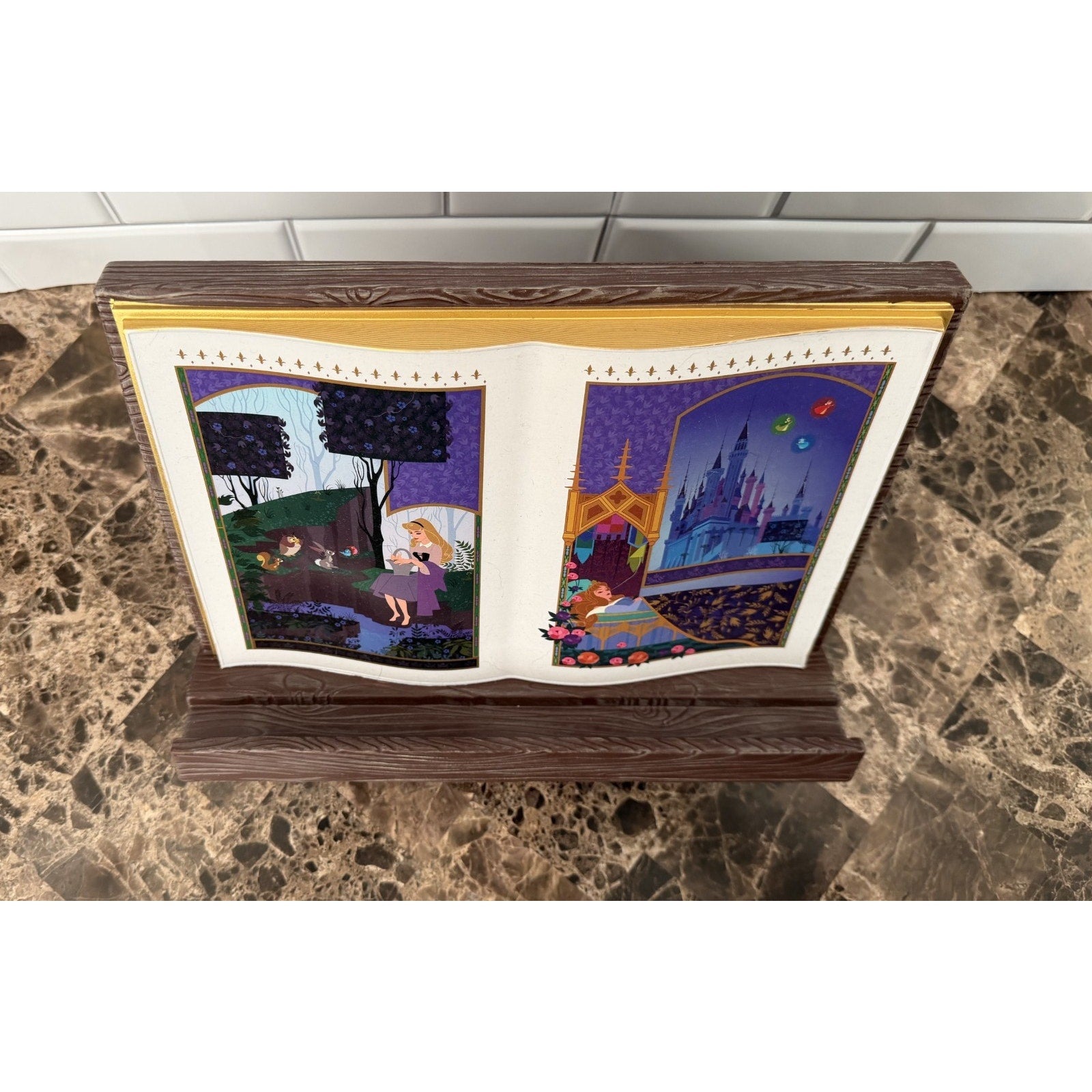 NEW 2024 Disney Parks Ashley Taylor Sleeping Beauty Book Reading Stand