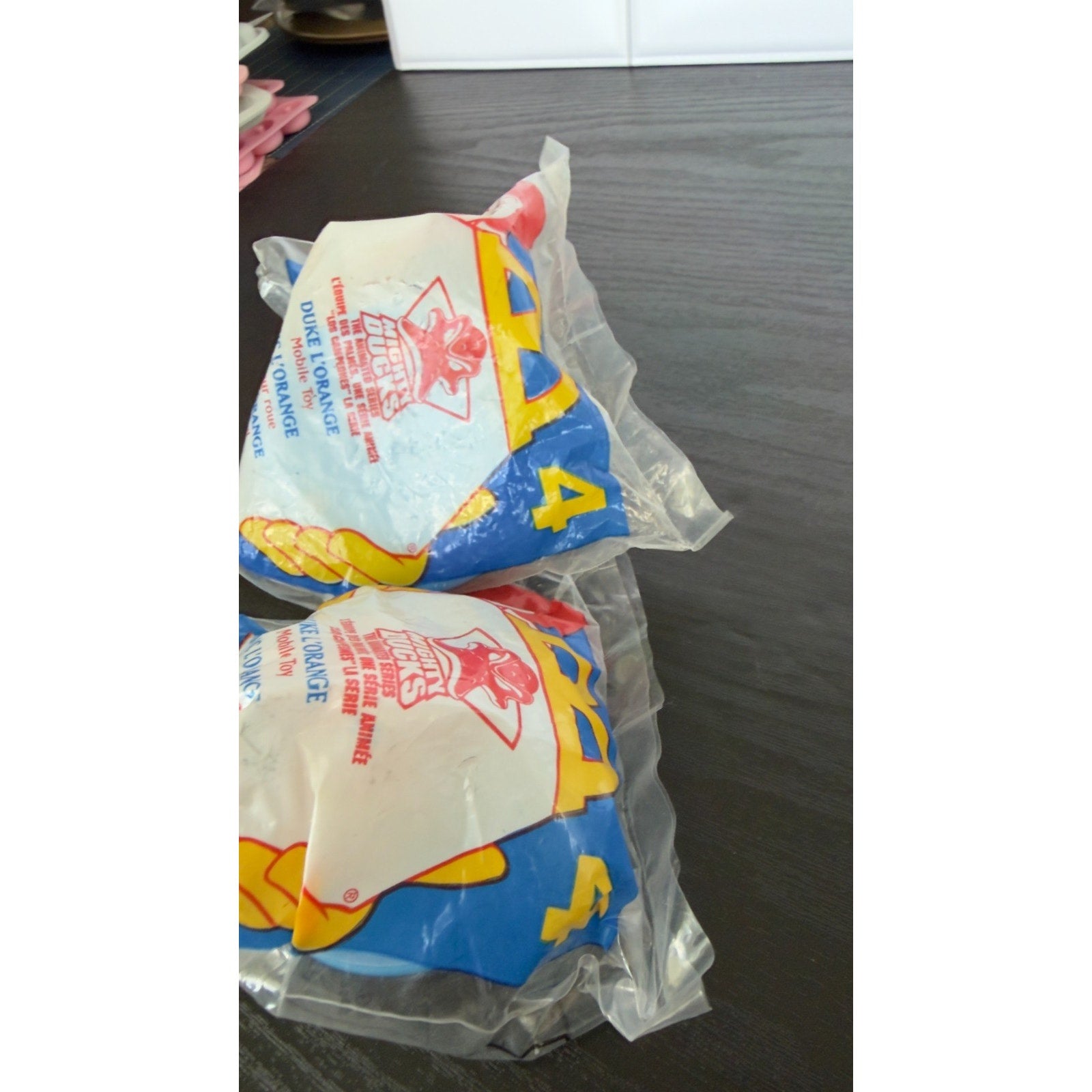 Vintage 1997 McDonald’s Mighty Ducks Happy Meal Toy Lot - Set of 4 Sealed