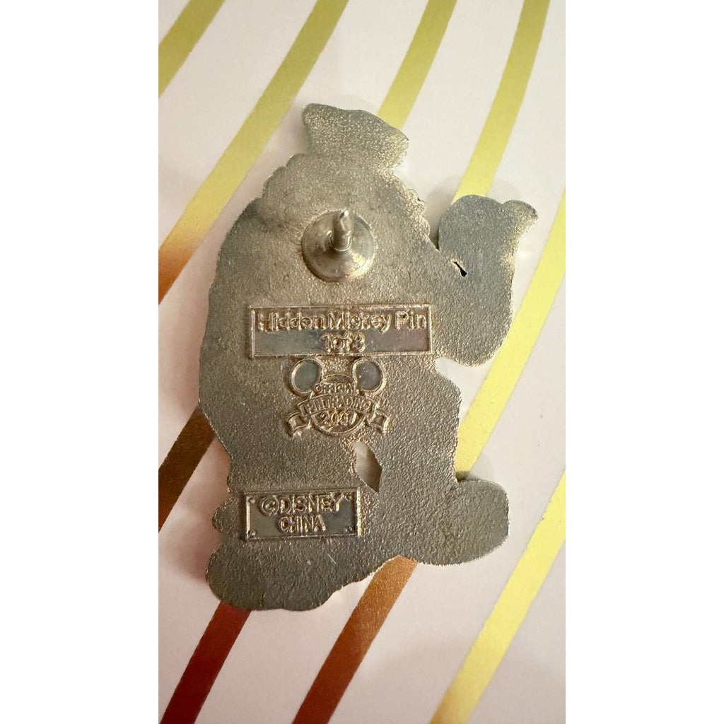 Disney Parks 2007 Hidden Mickey 1/3 Phineas Pock (Hitchhiking Ghost) Pin