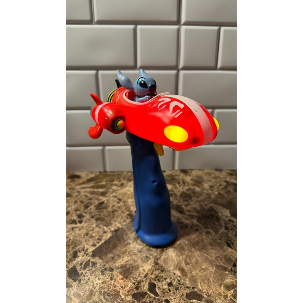 NWOT Disney Parks Stitch Spaceship Fog Mist Wand Lights Up, Speaks & Sprays Mist