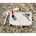 NEW Disney EPCOT World Showcase Mexico Pavilion Puffball Wristlet