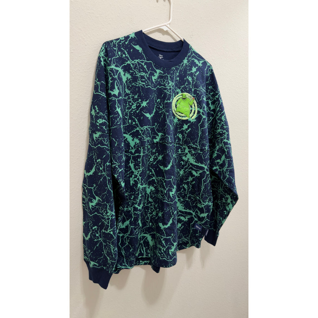 Disney Spirit Jersey GITD Nightmare Before Christmas Oogie Boogie Medium NWT