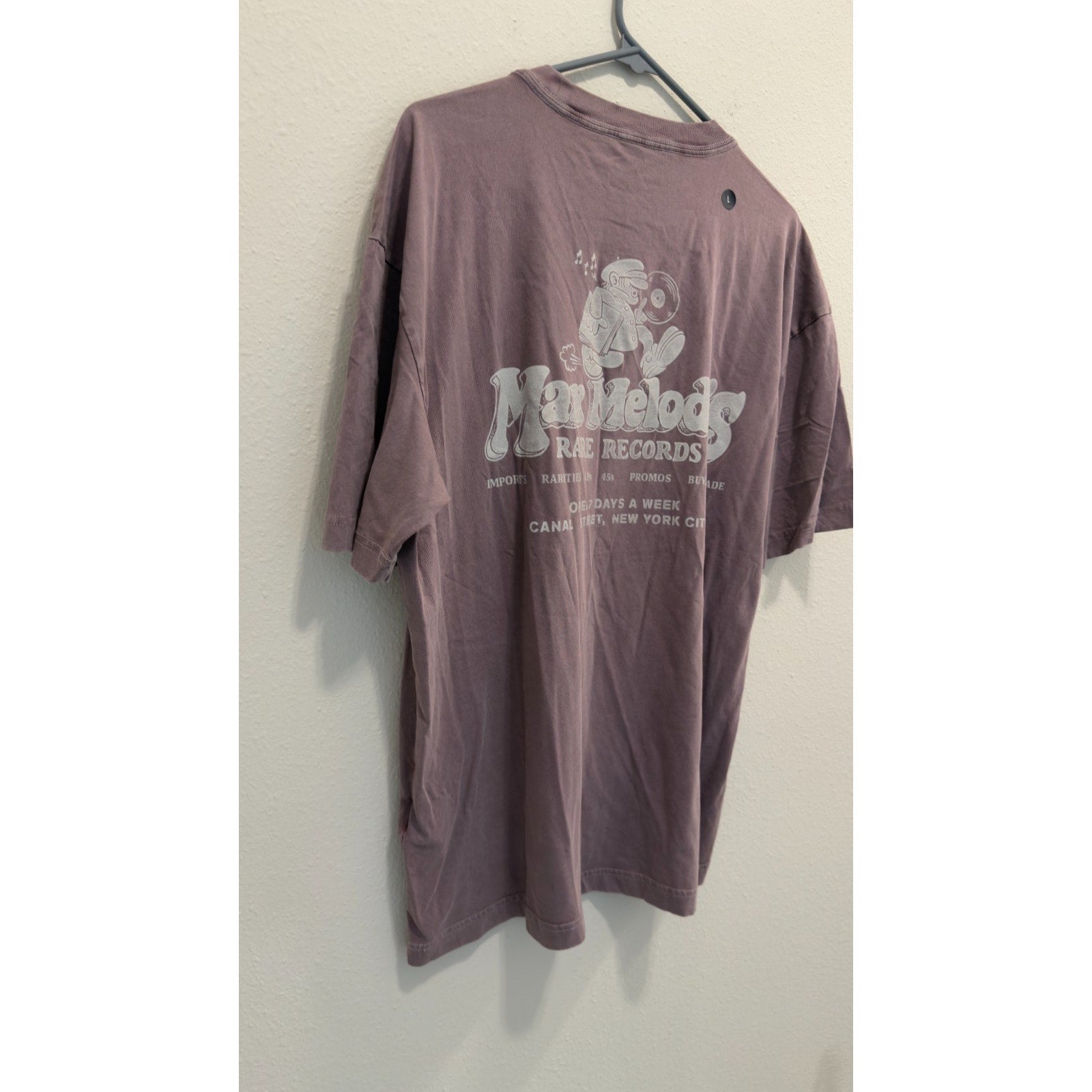 NWT Hollister Max Melody's Boxy Fit Graphic Tee Men’s Large