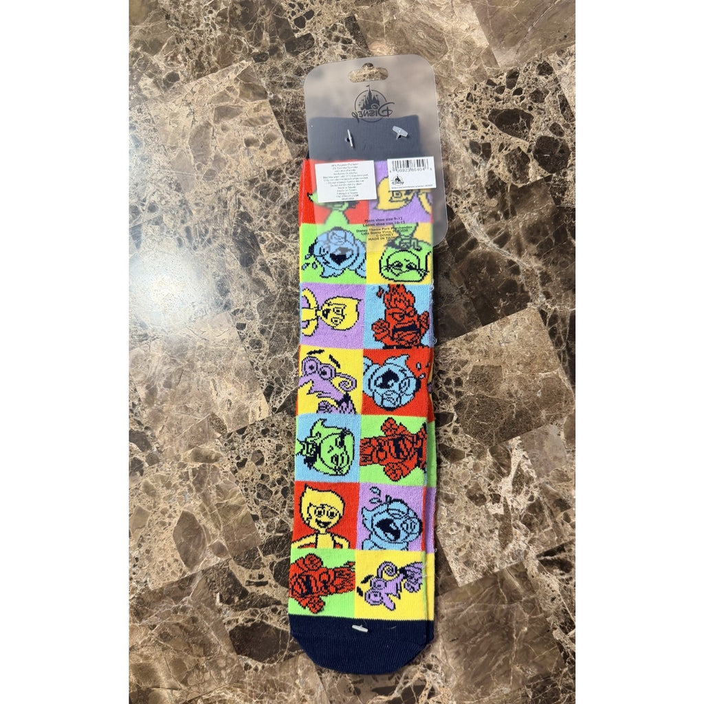 Disney Parks Inside Out Character Adult Socks One Size NWT